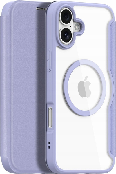 Këllëf portofol Dux Ducis Folio për iPhone 16 Pro Max, me MagSafe, me xhep për kartat, lejla