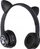 Kufje pa fije Extralink Cat-Ear, Bluetooth 5.0, LED RGB, të zeza