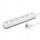 Shirit elektrik Montis, 4 priza, USB A USB C, 3m, i bardhë gri