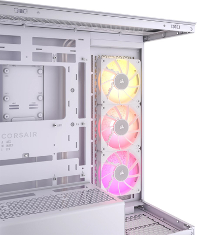 Kasa PC Corsair 3500X RGB, ATX Mid Tower, e bardhë