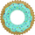 Unazë notuese Bestway Donut Swimming Ring, 91cm, shumëngjyrëshe