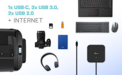 Stacion docking i-tec USB-C, PD 100W + karikues universal i-tec 112W