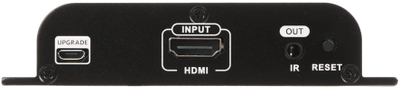 Здолжувач HDMI HDMI EX 200 4K, преку мрежен кабел, 4K, црн