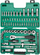 Set çelësa me koka SATA XXL 09013, 86 copa, 1/4" dhe 1/2", me kuti plastike jeshile