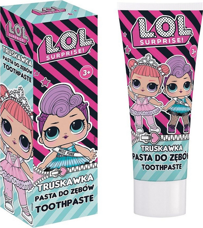 Pastë dhëmbësh për fëmijë lol surprise!, 75ml