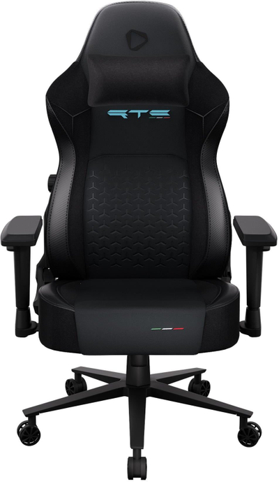 Karrige lojërash Onex RTC ErgoGlide Alcantara, ergonomike, e zezë