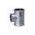 Tee 90° metalike e galvanizuar, 2" x 1" x 2"