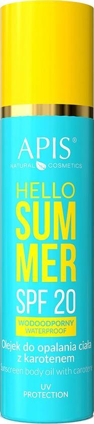 Vaj dielli Apis Hello Summer SPF 20, për fytyrë dhe trup, 150ml