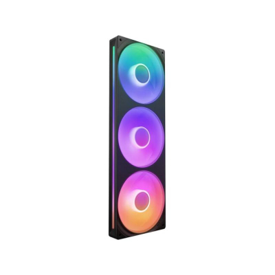 Ventilatorë kase NZXT RF-U36HF-B1, 3x120mm, aRGB, të zinj