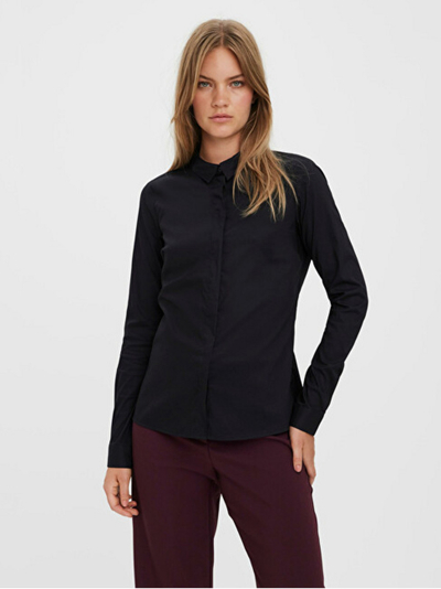 Këmishë Vero Moda VMLADY, e zezë