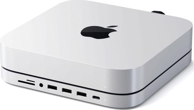 Satechi Type-C Aluminum Stand & Hub за Mac Mini