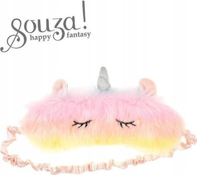 Maskë gjumi për sy Souza Rainbow Unicorn Mazarine, për fëmijë, shumëngjyrëshe