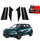 Foli mbrojtëse karboni për shtyllat B dhe C Alfa Romeo Junior 2024–2026, set 6 në 1, e zezë