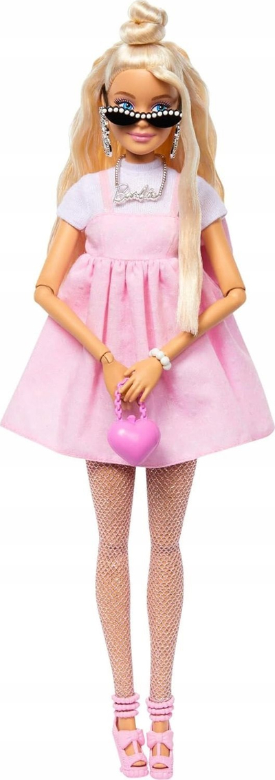 Kukull Barbie Deluxe Style Bow, për fëmijë, shumëngjyrëshe