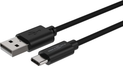 Kabllo karikimi Ansmann 1700-0130, USB A në USB C, 1 m, e zezë