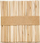 Shkopinj druri Brewis Creative Natural, 14 cm, set me 50 copë, ngjyrë druri natyrale