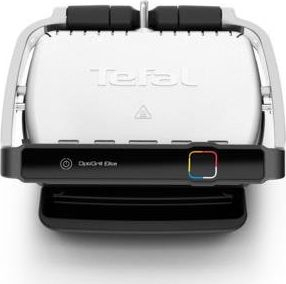 Grill elektrik Tefal OptiGrill Elite GC750D, 2000W, pllaka që s’ngjitin, inoks argjendtë