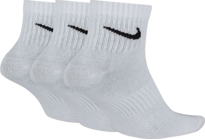 Çorape Nike Everyday Lightweight Ankle SX7677, 3 palë, Dri FIT, të bardha