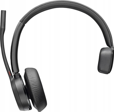 Kufje wireless mono HP Poly Voyager 4310 UC, Bluetooth USB-C, me qëndrim karikues, të zeza