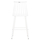 Stol bari mesatar Vanessa 45,5×46×97 cm (HM9300.11), bardhë