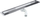 Kanal dushi Wiper Premium Pure, 50cm, inox, argjendt