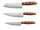Set thika Fiskars Norr, 3 copë, 16 cm, kaftë