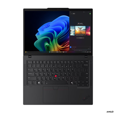 Laptop Lenovo ThinkPad T14 G6, Ryzen 7 Pro, 14" 2.8K OLED Touch, 32GB RAM, 1TB SSD, i zi