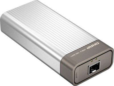 Мрежен адаптер QNAP USB 4 Тип C во 10GbE SFP Plus, 10000 Mbit/s, сив