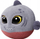 Колекционерска фигура Flockies Tropical Island Piranha Peri, 5 cm, за деца 3+, шарена