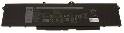 Bateri laptopi Dell, 97Wh, 6 cell, Lithium Ion