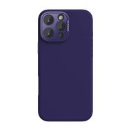 Mbulesë telefoni Nillkin Classic Liquid Silicone për iPhone 16 Pro Max, MagSafe, me mbrojtje kamere, vjollcë