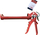 Pistoletë silikoni Haushalt Caulking Gun 375mm, metal, e kuqe