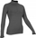 Bluza sportive për femra, mëngë të gjata, qafë me zinxhir, madhësia L, gri