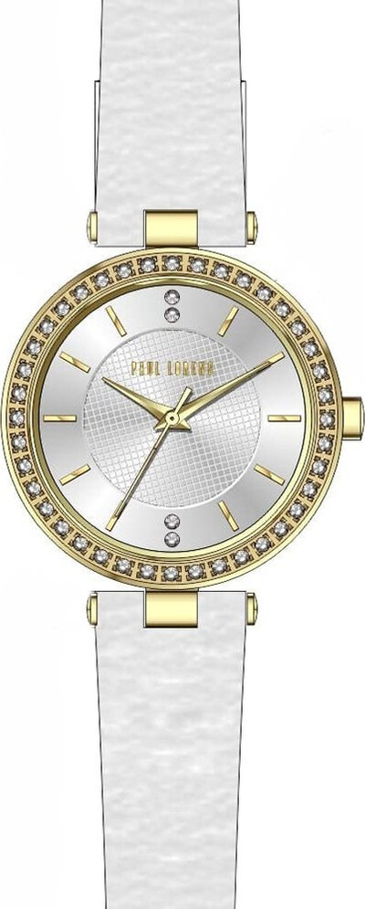 Orë dore Paul Lorens PL10995A2-3C2, kuarc, çelik inox, për goca