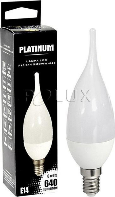 Llambë Polux Flame C37 LED E14, 7W