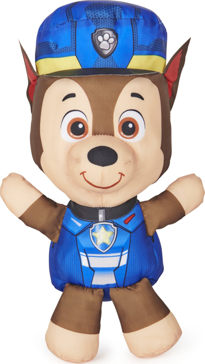 Lodër pellushi Paw Patrol Swim Stuffies Chase, për në ujë, shumëngjyrëshe