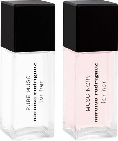 Set parfum Narciso Rodriguez, Musc Noir 20 ml + Pure Musc 20 ml