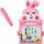 Tabelë magnetike për fëmijë Lean Toys Bunny 17784, 7 shabllone, rozë