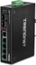 Swich rrjeti TRENDnet TI-PG62, 6 porta Gigabit, PoE+, industrial, i zi