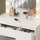 Set tualeti KEITLIN HM2499.03, me drita LED, melaminë, i bardhë 80x40x140 cm
