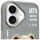 Këse telefoni Nimmy Cool&amp;Cute 2.0 Bear për iPhone 16 6.1", TPU PC, gri