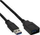 Kabllo USB InLine USB A në USB A, 2 m, e zezë