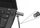 Bravë sigurie për laptop Dicota D31886, kabllo 2 m, çelik, zi argjendtë