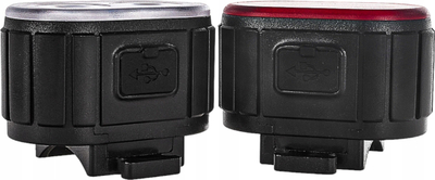 Set drita biçiklete Keltin K02312, LED, USB, IPX4