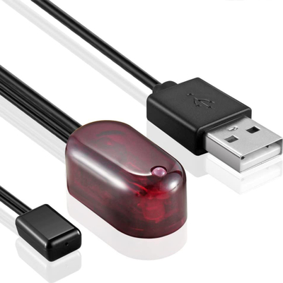Zgjatues IR për kabinet TV Spacetronik SP-IR02, USB, Plug and Play, i zi