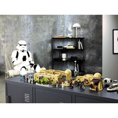 Lodër ndërtimi LEGO Star Wars Mos Eisley Cantina 75290, set koleksionistësh, shumëpjesësh, shumëngjyrëshe