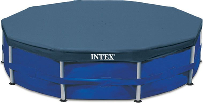 Mbulesë pishine Intex 28032, për pishina rrethore, polietileni, blu