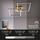 Ndriçues Briloner Led 62 cm, modul LED, 22 W, 2200 lm, kafe/ari