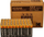 Алкални батерии Kodak XTRALIFE AAA LR3, 1.5V, сет 60 парчиња, портокалова
