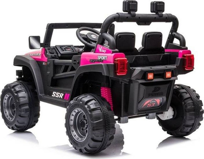 Makina elektrike për kalamaj BBH-016, 12V, xhip, rozë